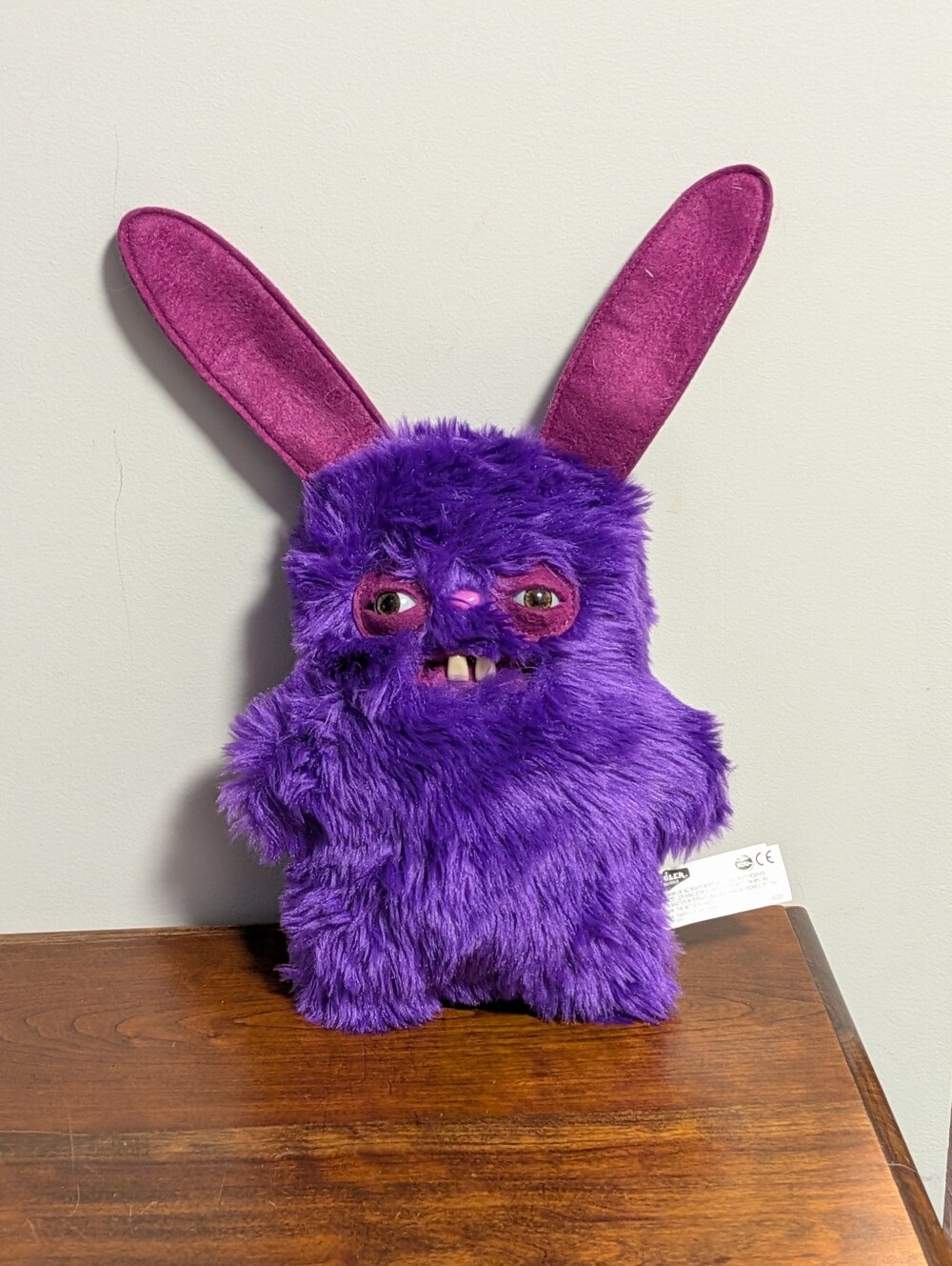 Fuggler Funny Ugly Monster Purple Bunny Rabid Rabbit Plush Toy Collectible